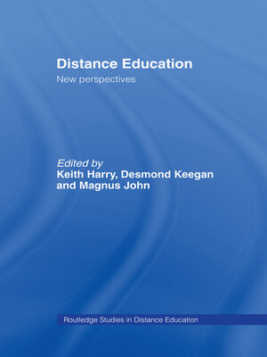 cover image of Distance Education